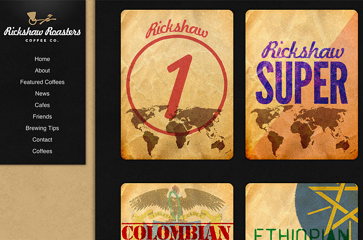 Rickshaw Roasters Coffee